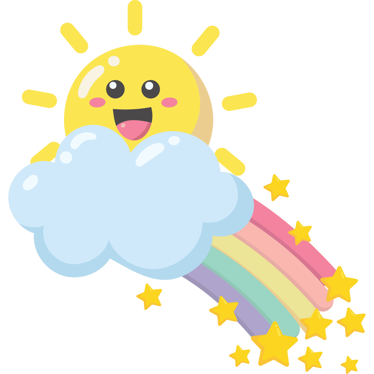 Sunlight pin page clipart vector