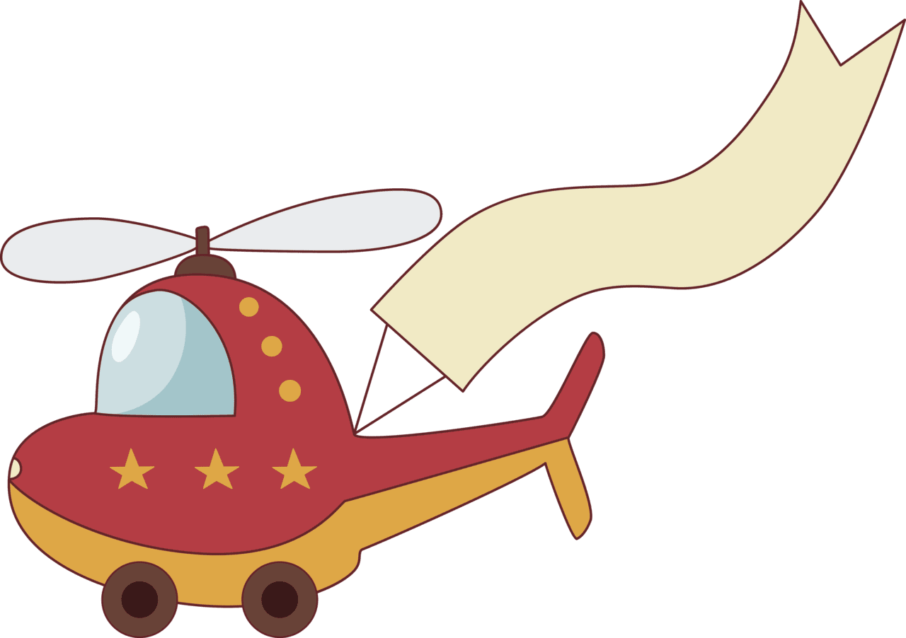 Helicopter pin page clipart transparent