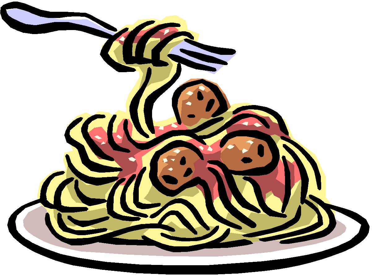 Pasta spaghetti clipart image