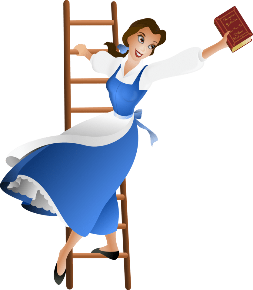 Ladder belle dg disneygirls deviantart clipart logo