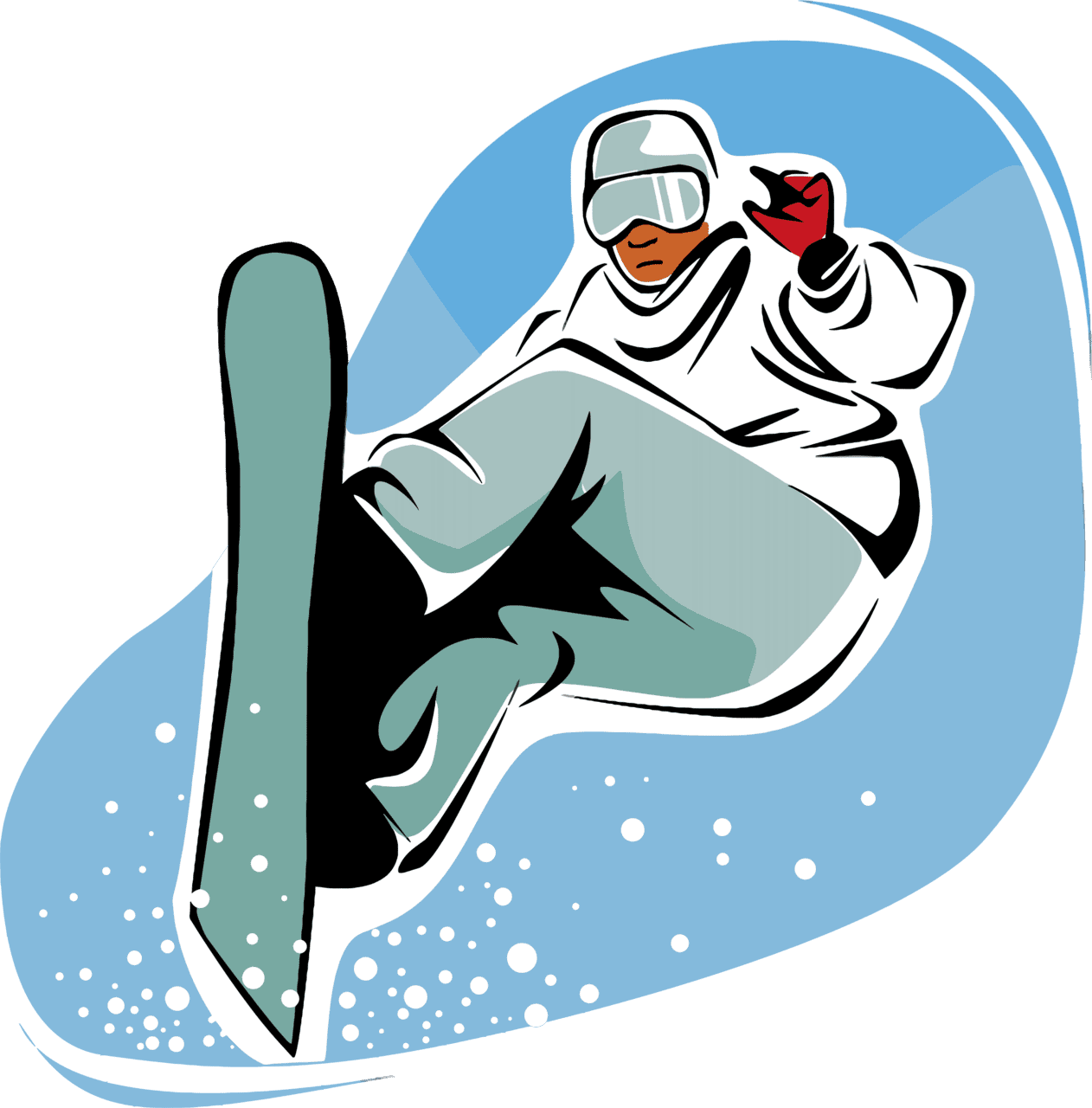 Ski pin page clipart free