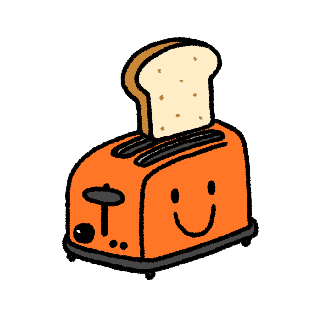 Toaster clipart image 2