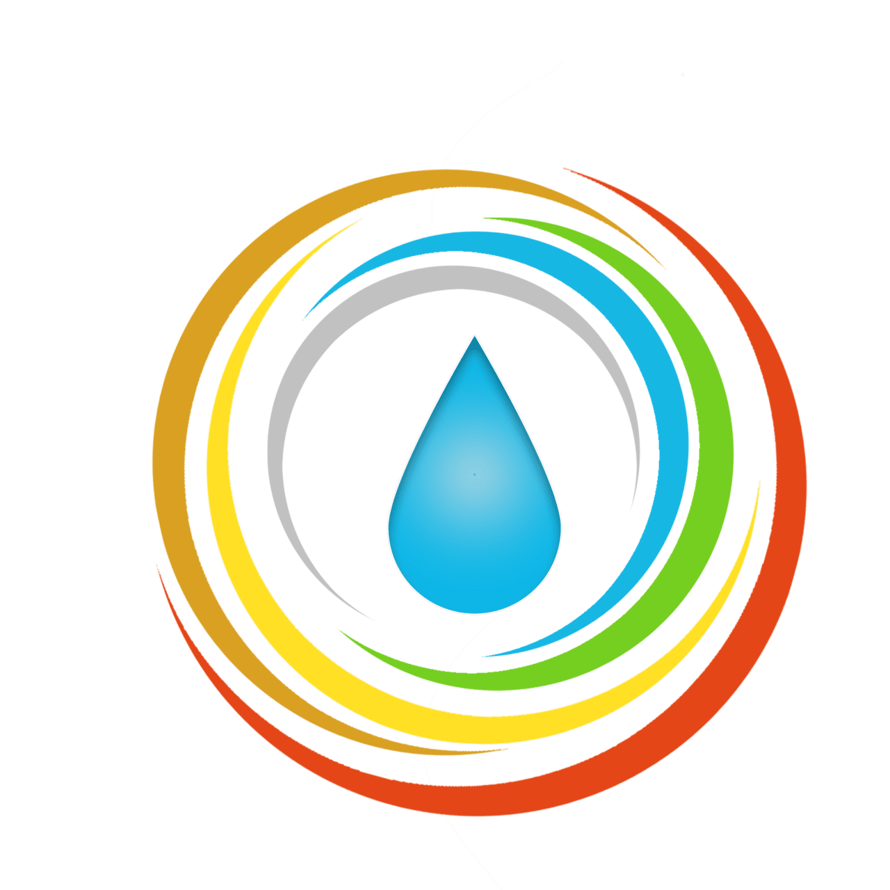 Water drop pin page clipart background 2