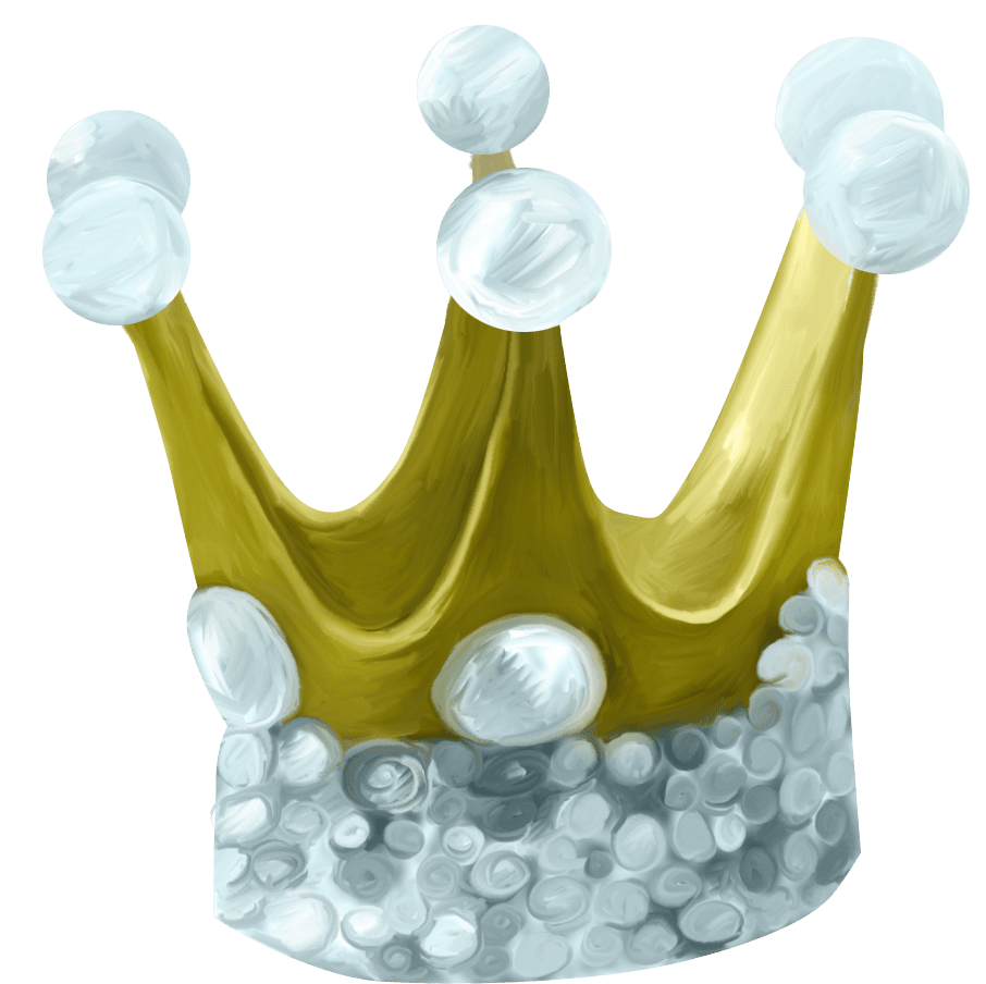 Princess crown page clipart free