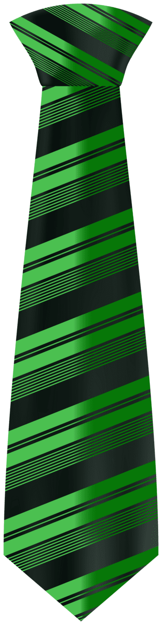 Green tie with stripes clipart high quality images and