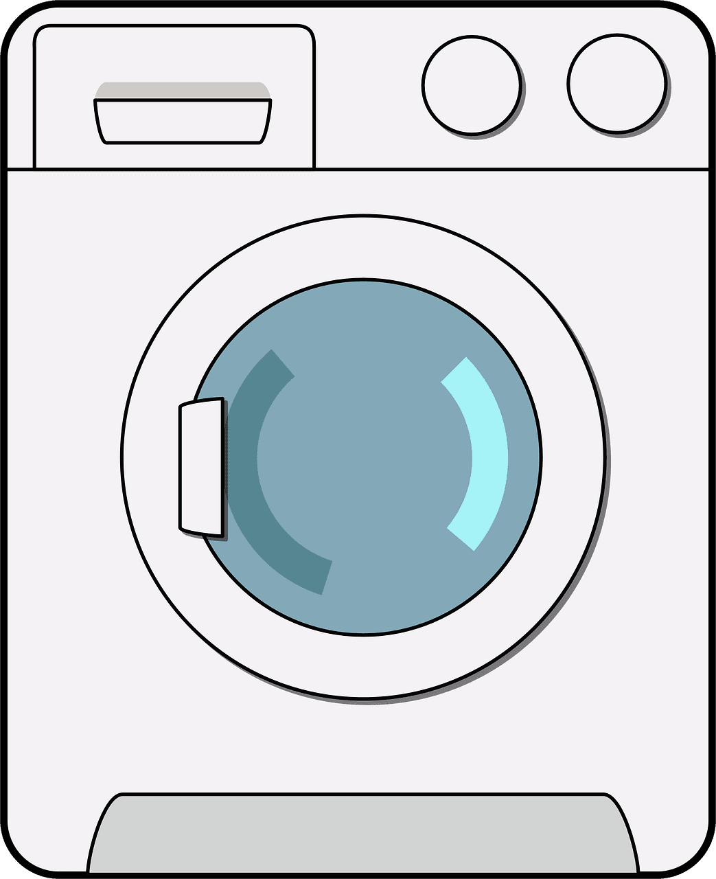 Laundry washing machine image clipart