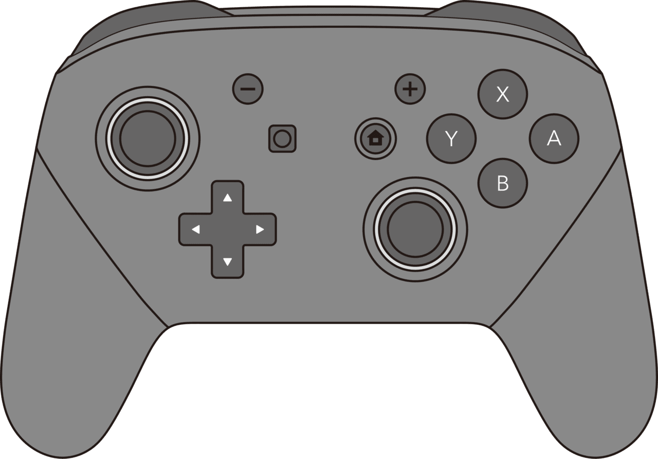 Video game controller nintendo switch pro clipart clip art