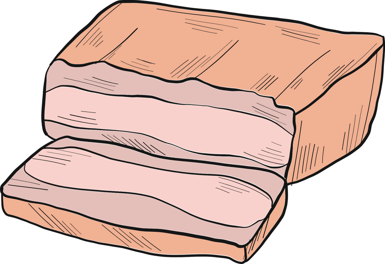 Meat vector clipart images 4