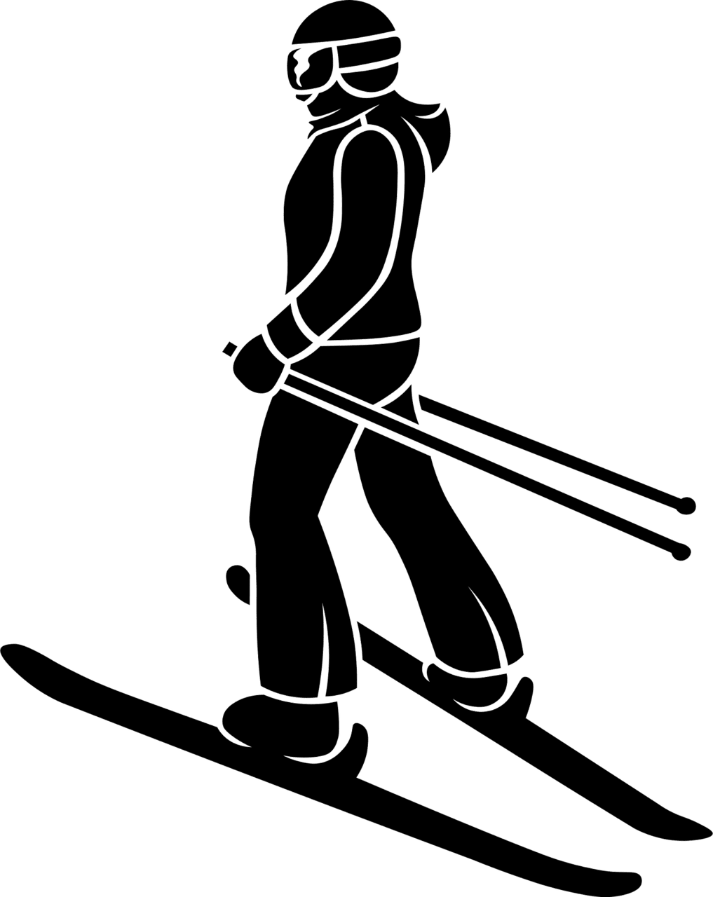 Ski er clipart images