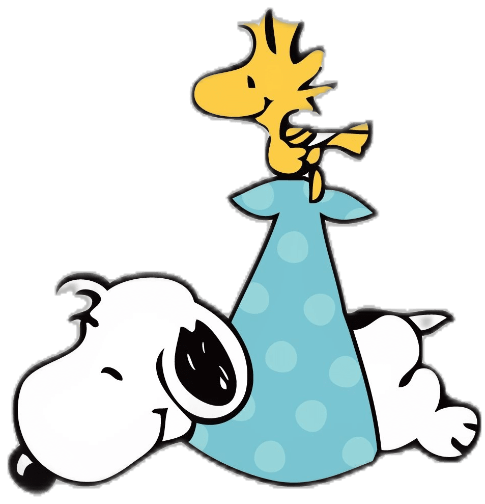 Snoopy page clipart vector