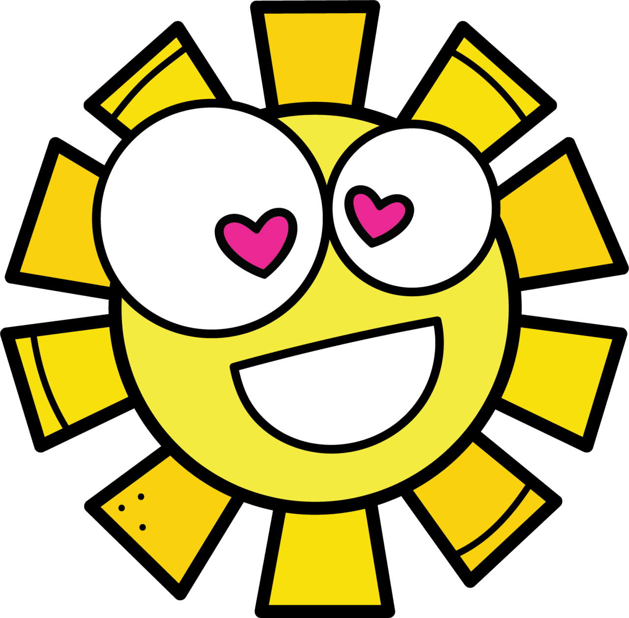 Sunlight page clipart transparent