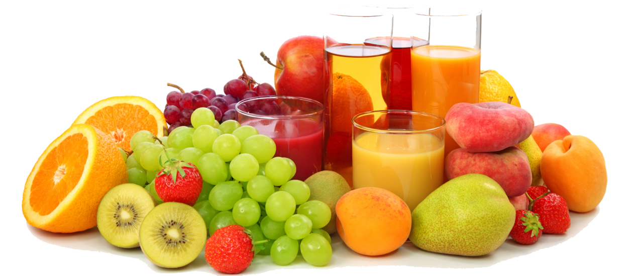 Fresh fruit juice and healthy beverages clipart all logo