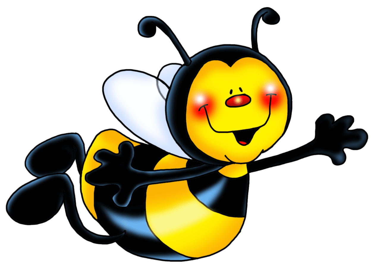 Honey bee pin page clipart free 5