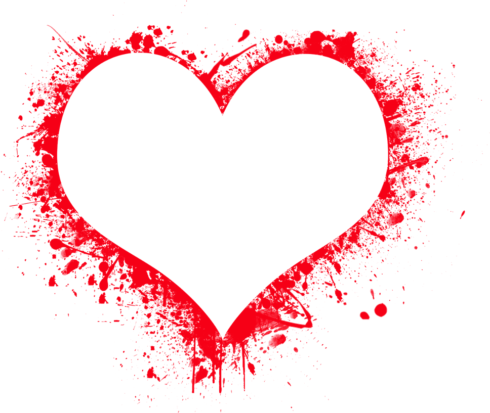 Heart outline hd cora ta blood sangue lucianoballack lover good morn mylove image nic clipart