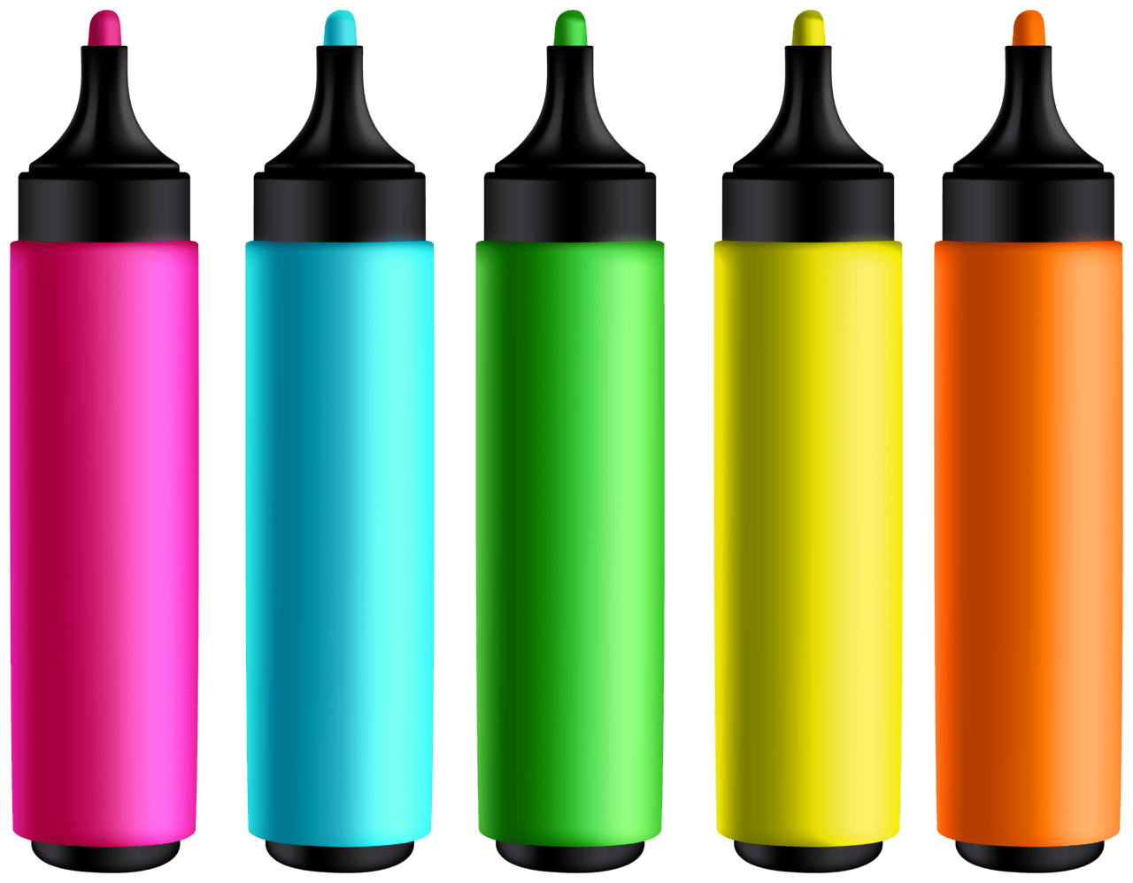 Colored marker clipart high quality images and