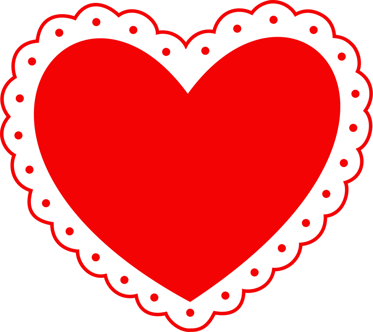 Red heart view all images folder clipart