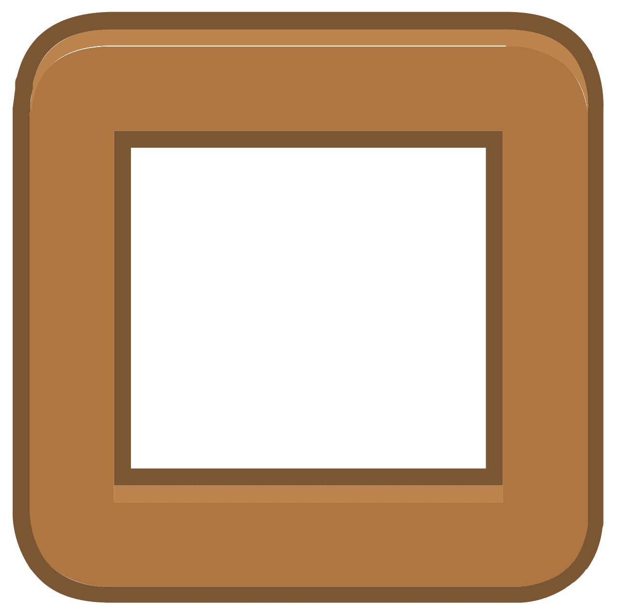 Brown square vector clipart images