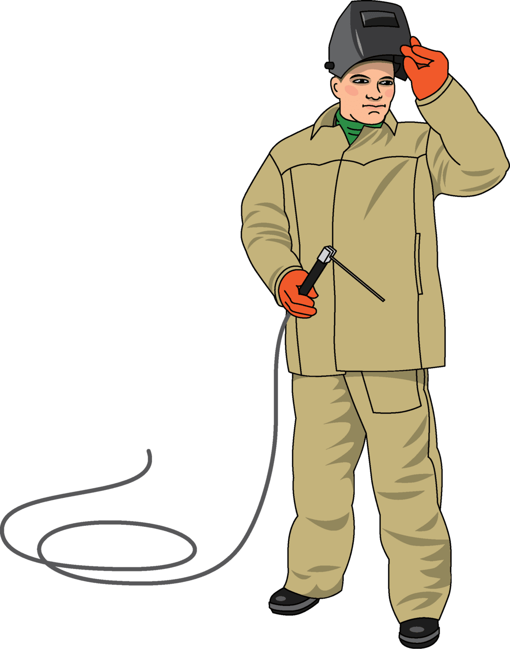 Welding vector clipart images 2