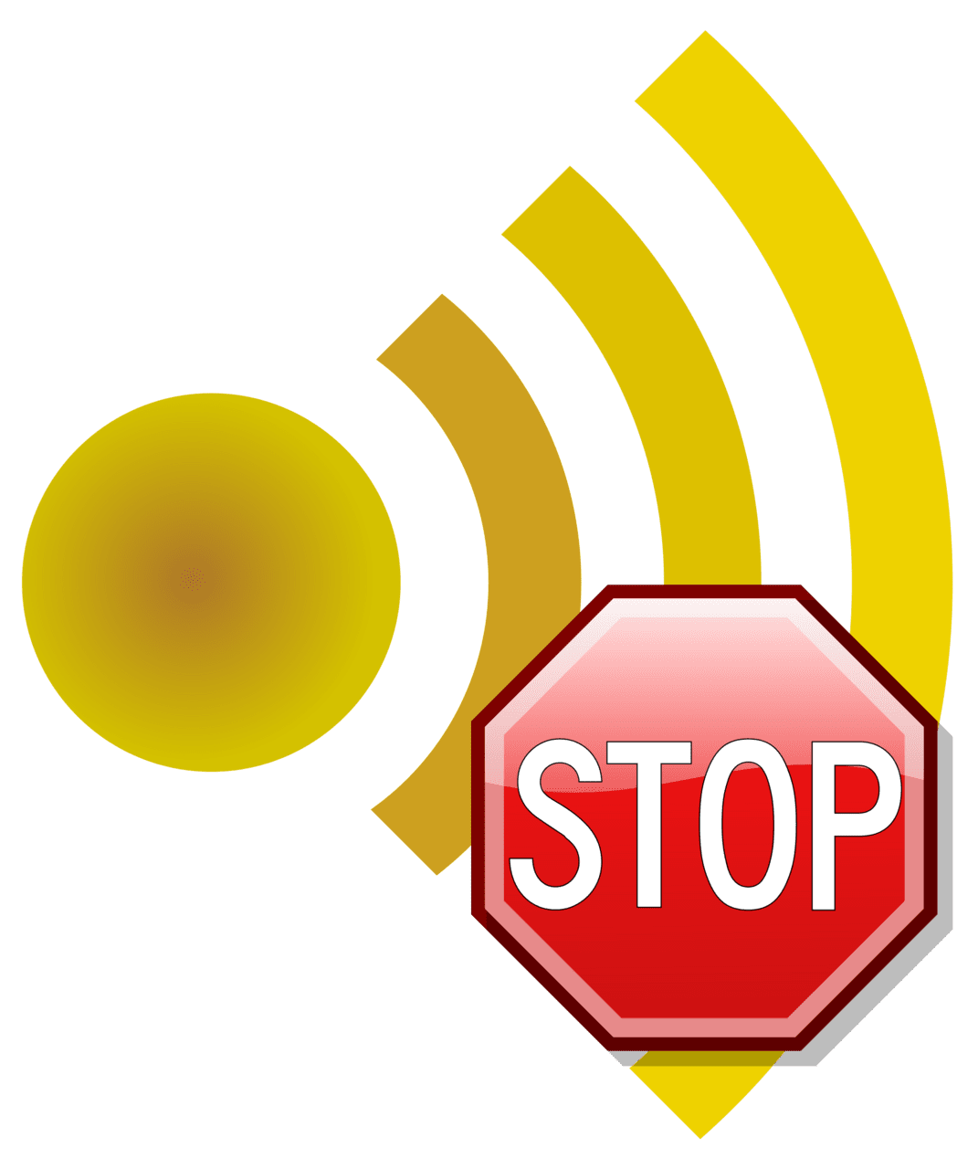 Stop vetrina risultato inserimento interrotto clipart clip art