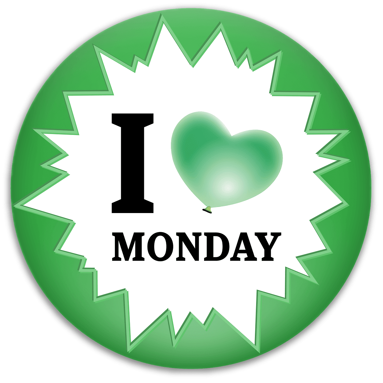 Monday vector clipart images 5