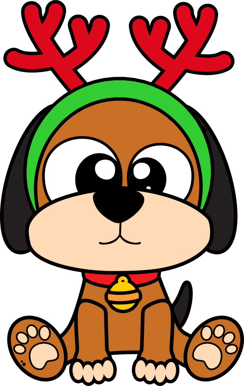 Rudolph page clipart clip art