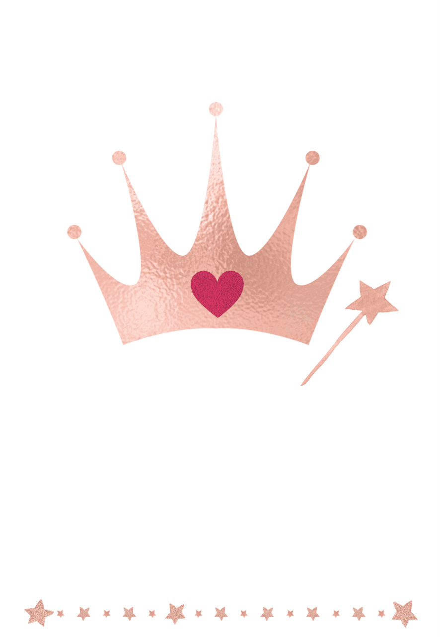 Princess crown glittery invitaci de cumplea os gratis greetings island clipart vector