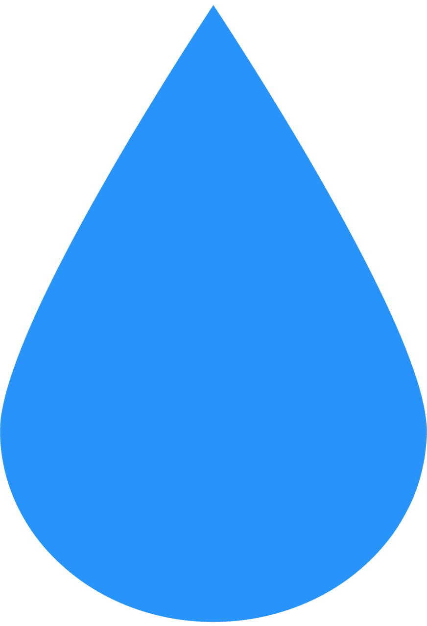 Water drop let vector clipart images