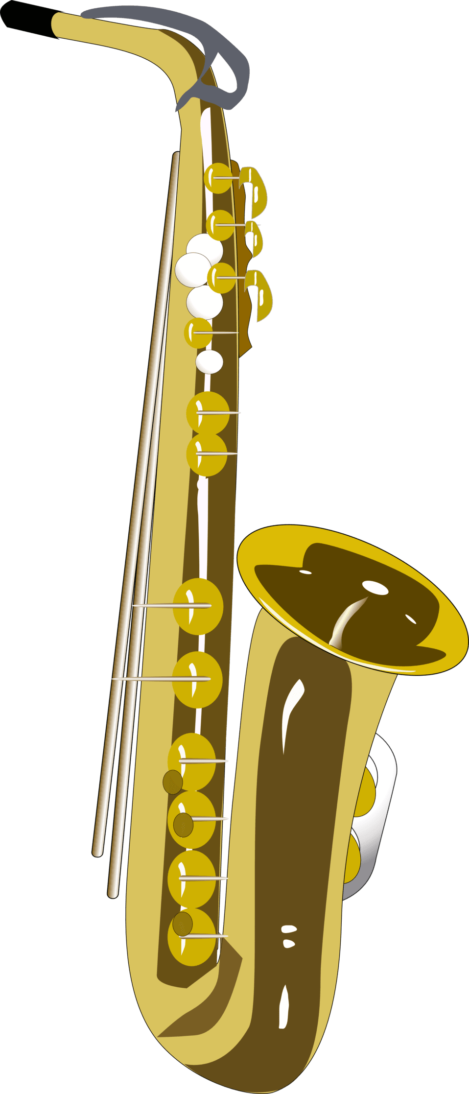 Clipart image saxophone id