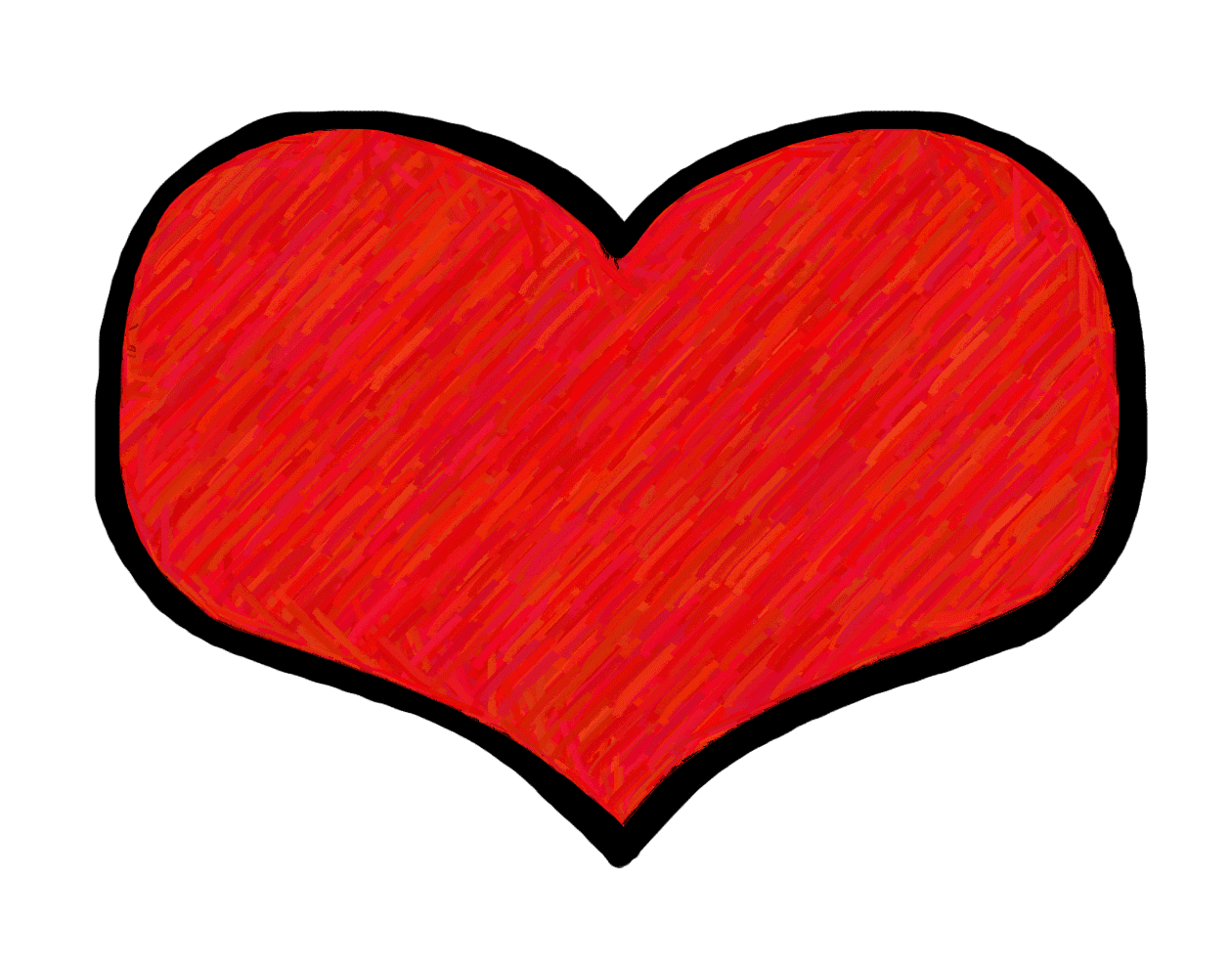 Heart outline images clipart clipartsign