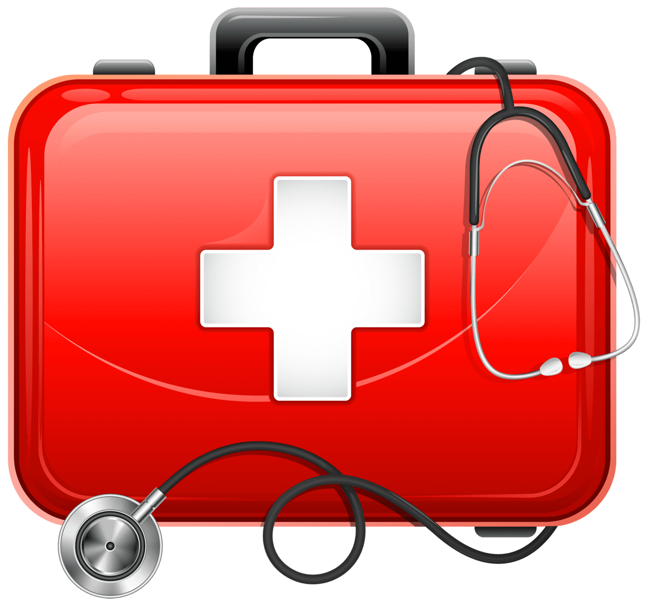 Medical bag and stethoscope clipart best photo