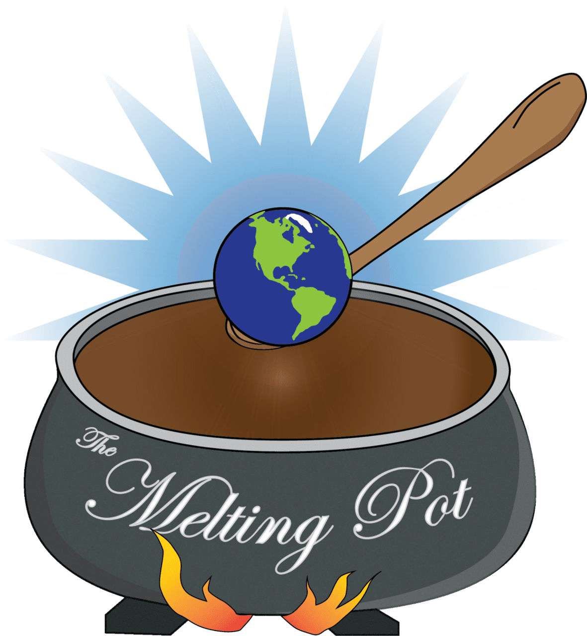 Football clipart potluck melting pot image with no background