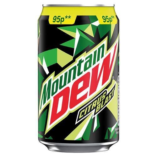 Soda mountain dew citrus blast ml clipart transparent