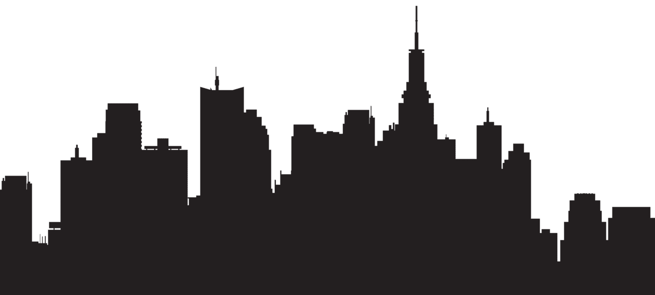 New york big silhouette clipart clip art