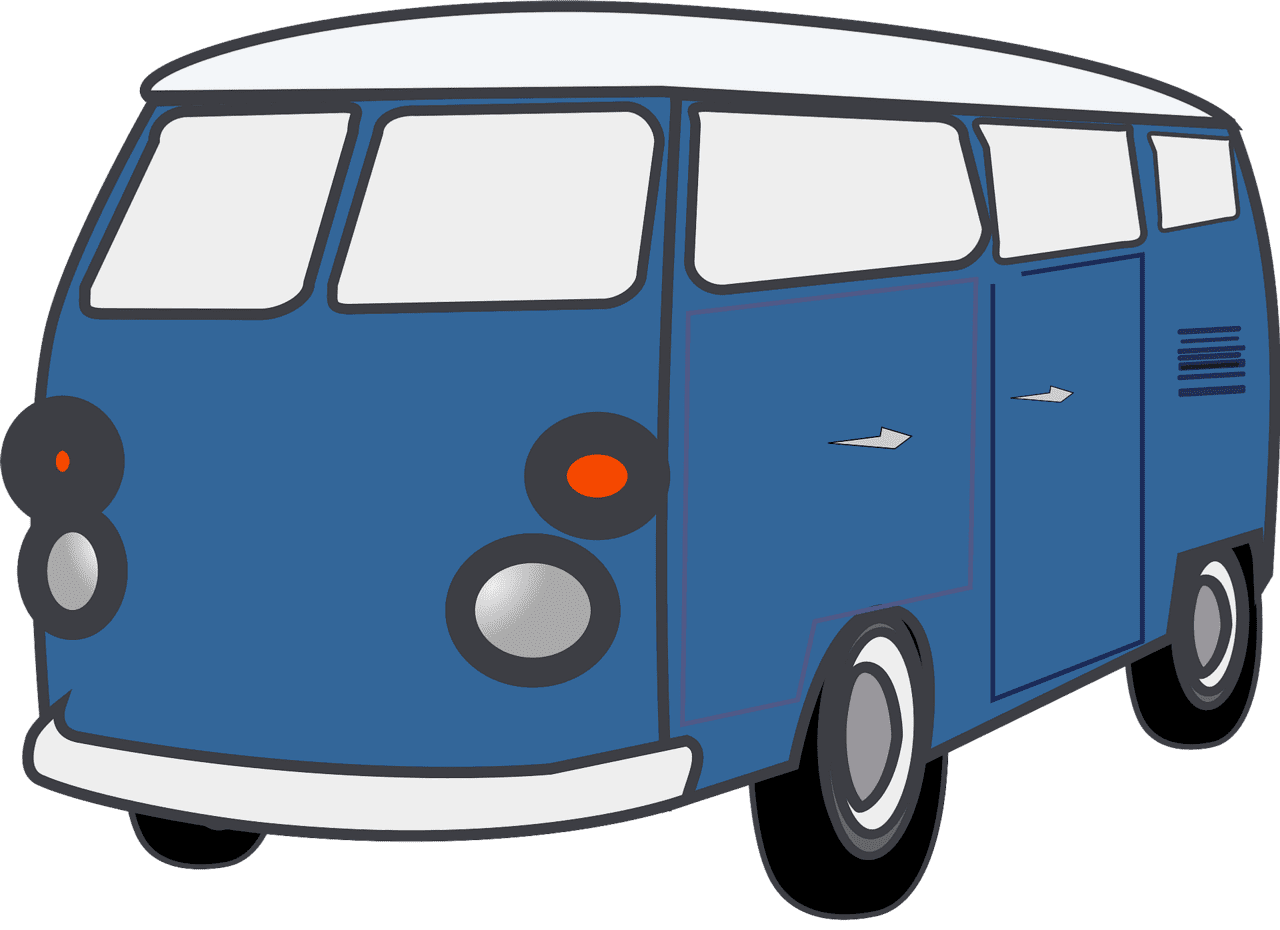 Van vector clipart images 2