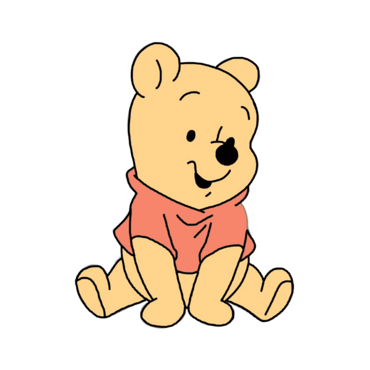 Pooh imagen sin fondo winiie di clipart