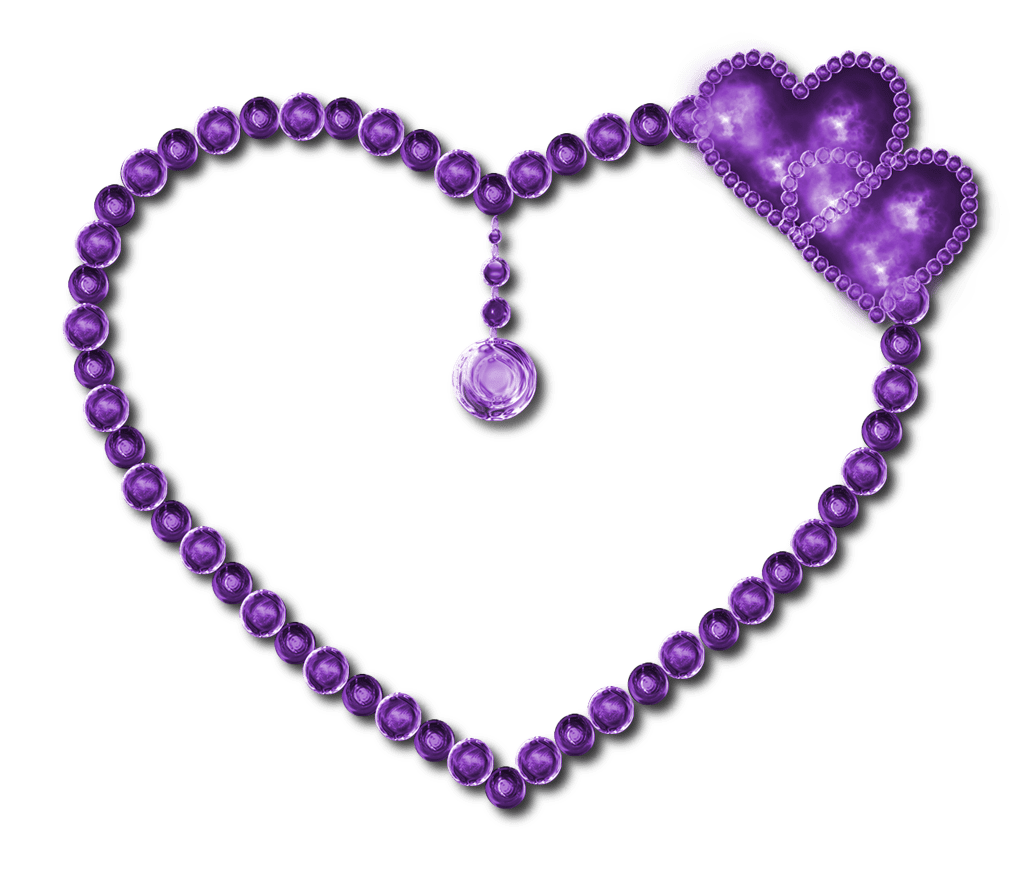 Jewelry light purple heart clipart by jssanda gxdto wikiclipart image