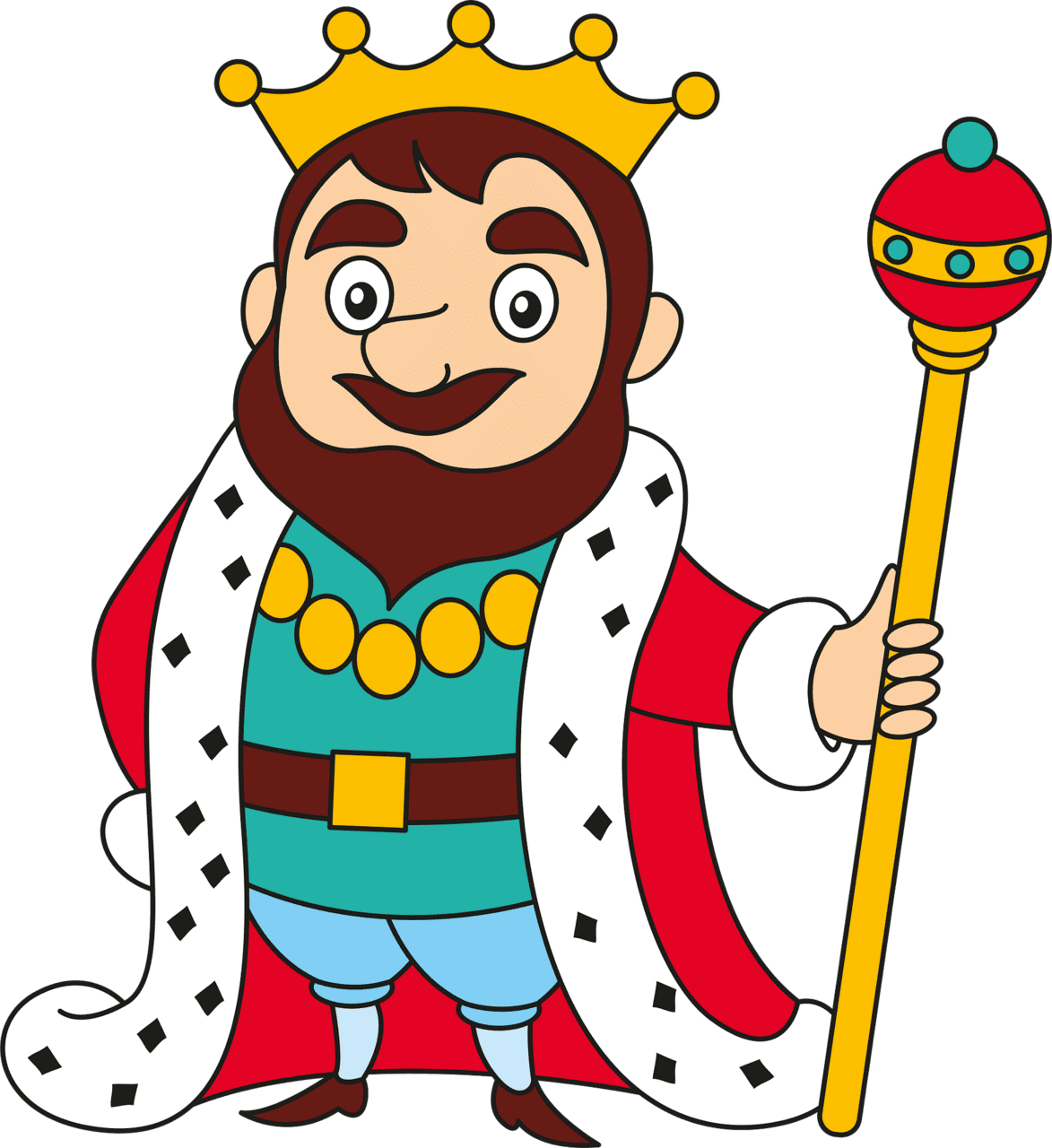 King vector clipart images 5