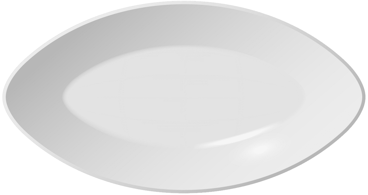 White plate clipart best logo