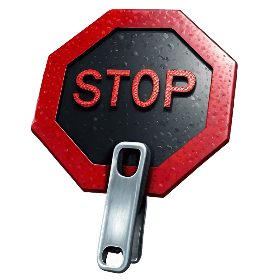 Stop sign clipart picture
