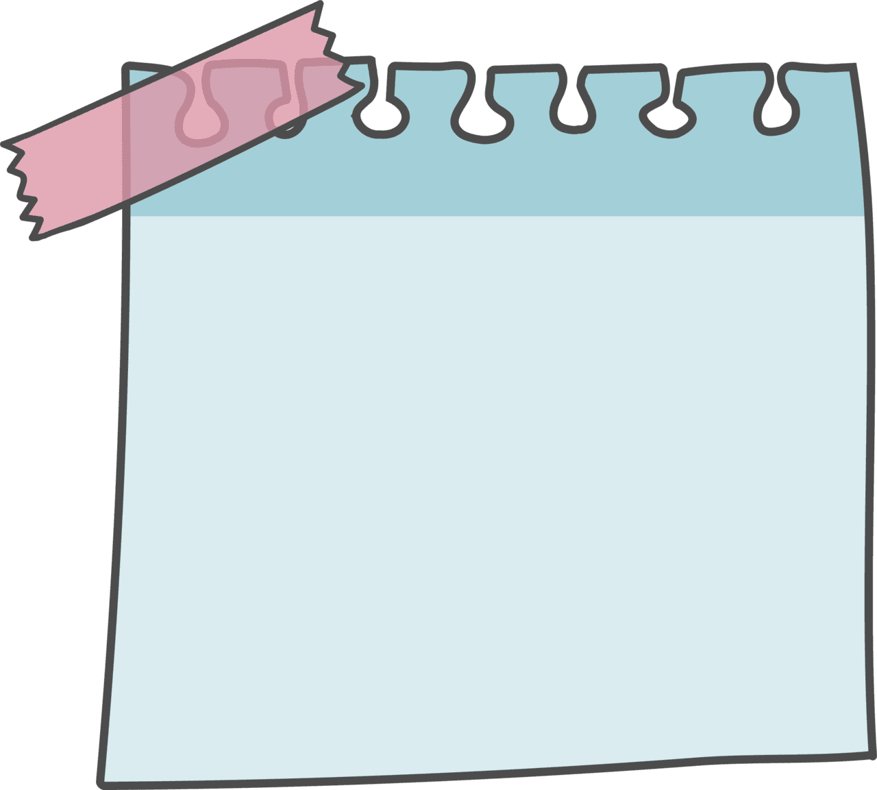 Sticky note page clipart background 2