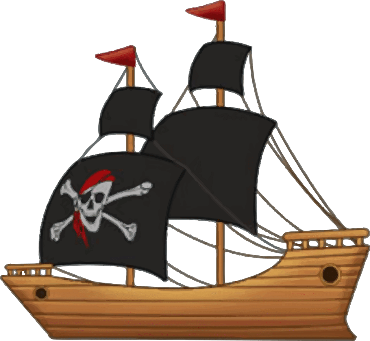 Pirate ship arnaldo pires arnaldopires pro clipart image