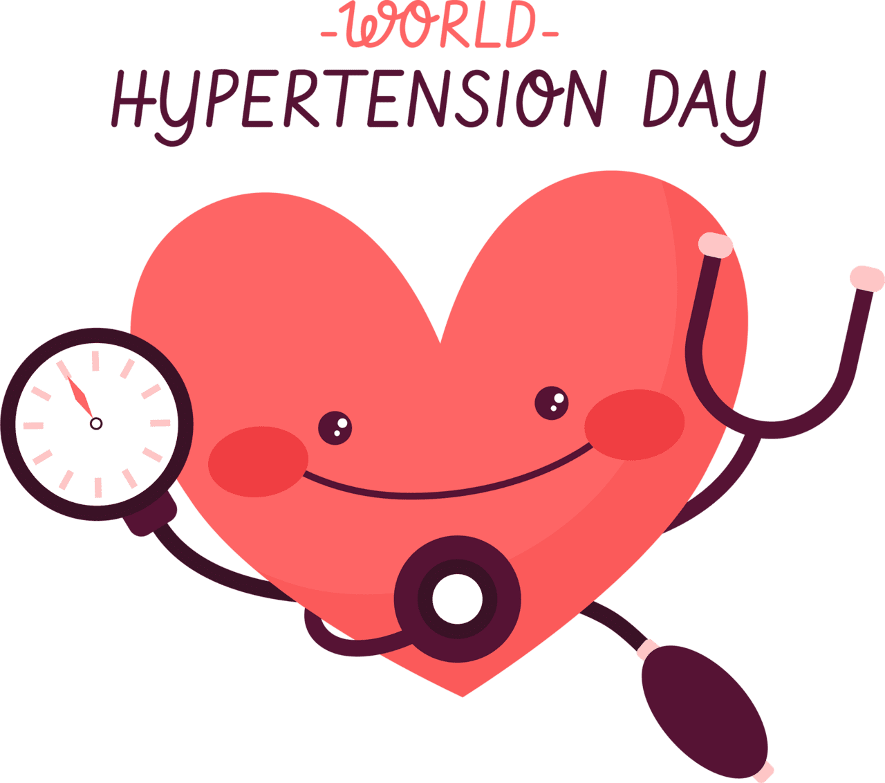 Health world heart day clipart free