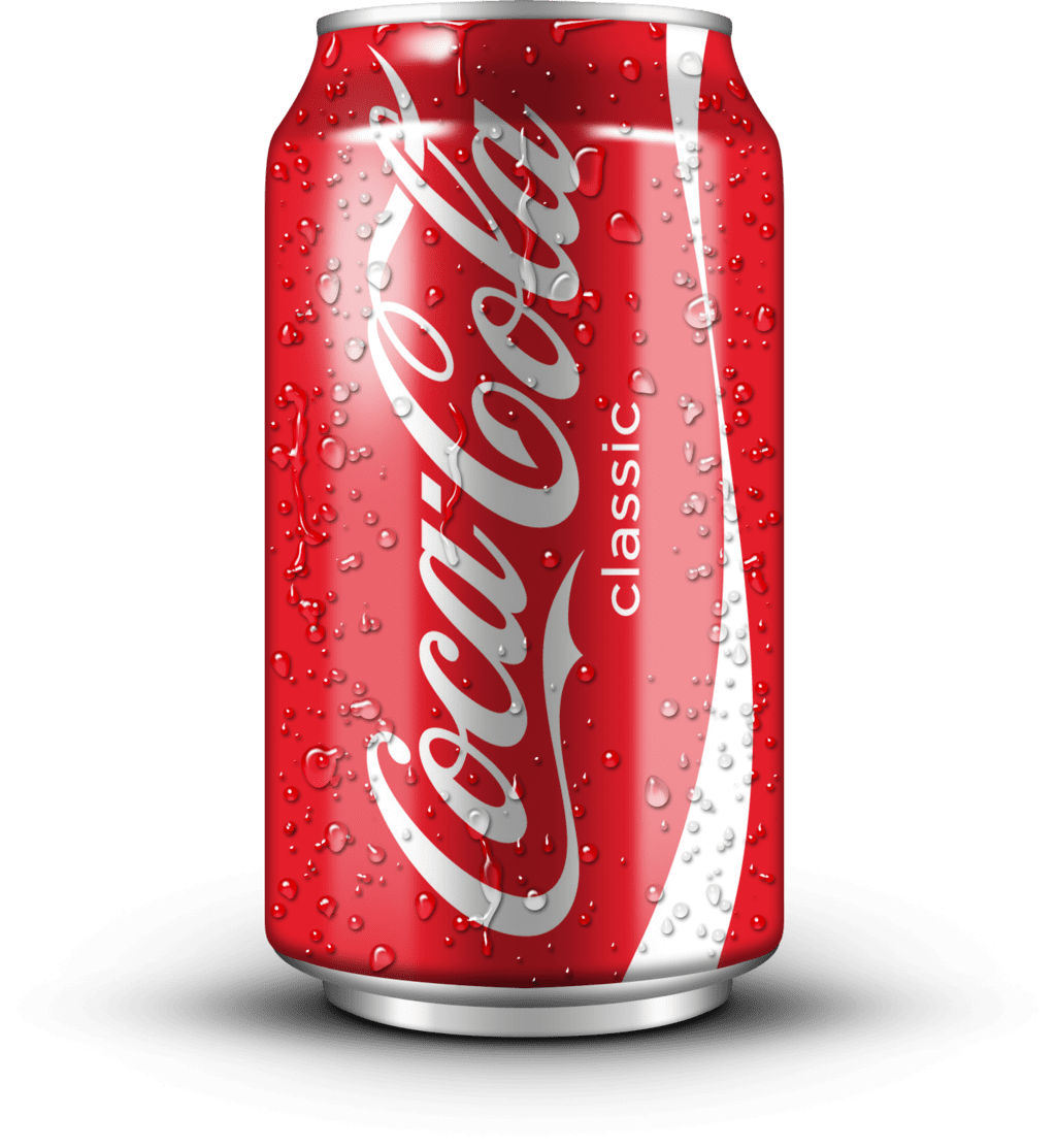 Crushed soda can clipart coca cola photo