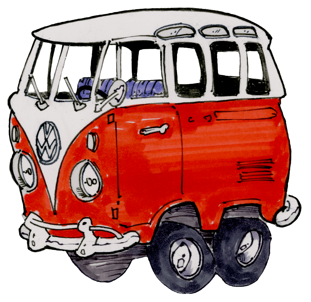 Van pin page clipart clip art