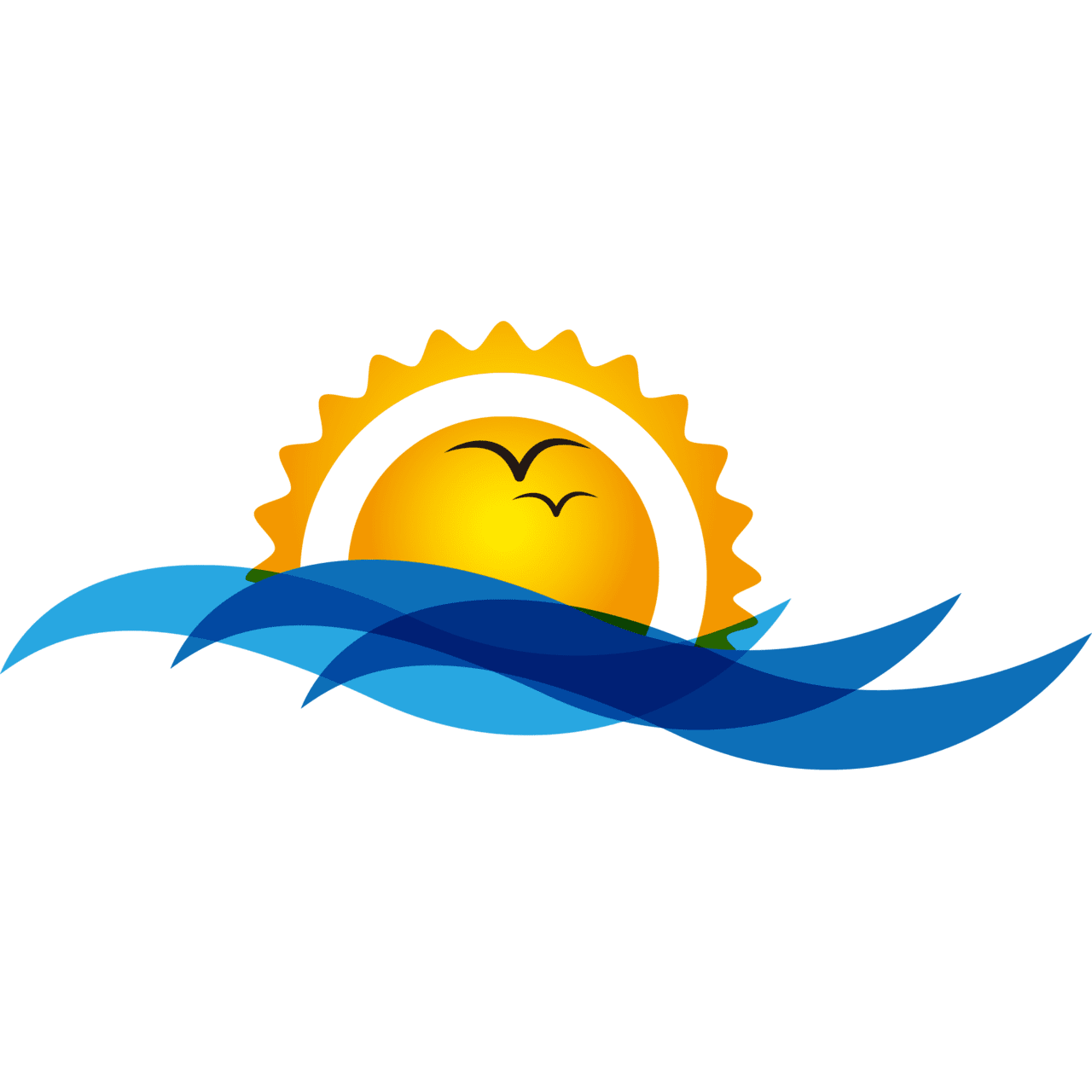 Top sunrise clipart images