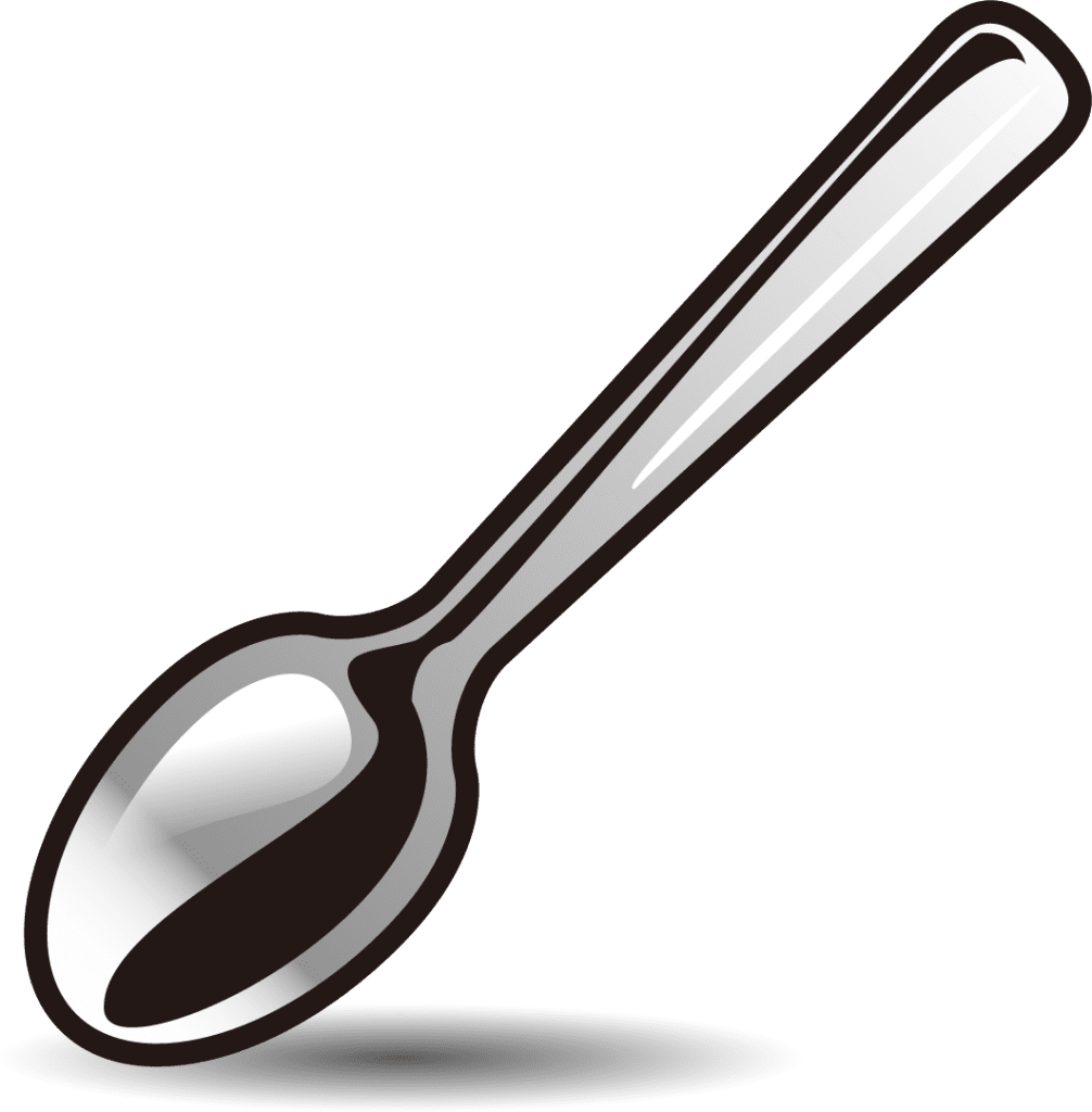 Spoon emoji for clipart photo