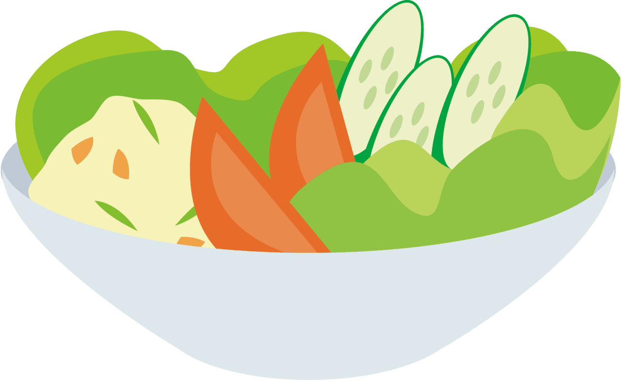 Salad vector clipart images 2