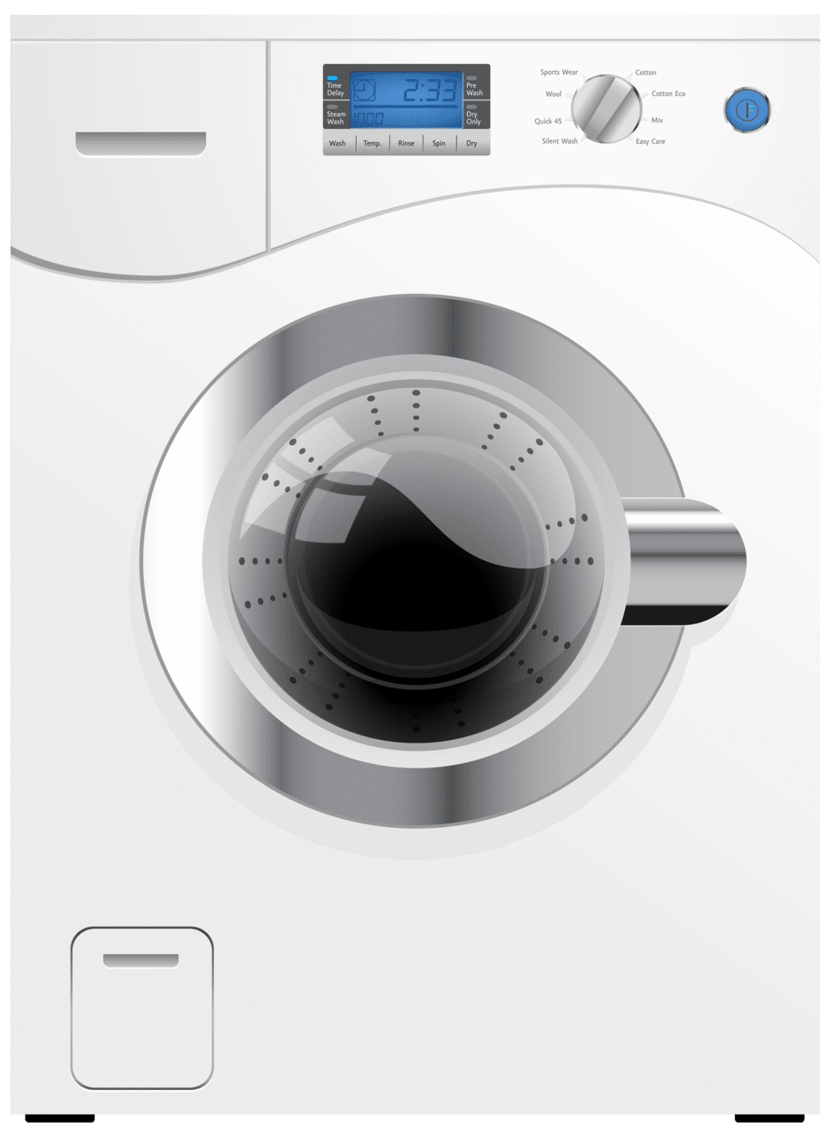 Laundry white washing machine clipart best picture