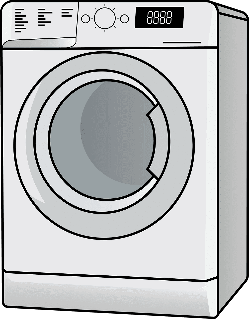 Laundry explore washing machine now clipart picture