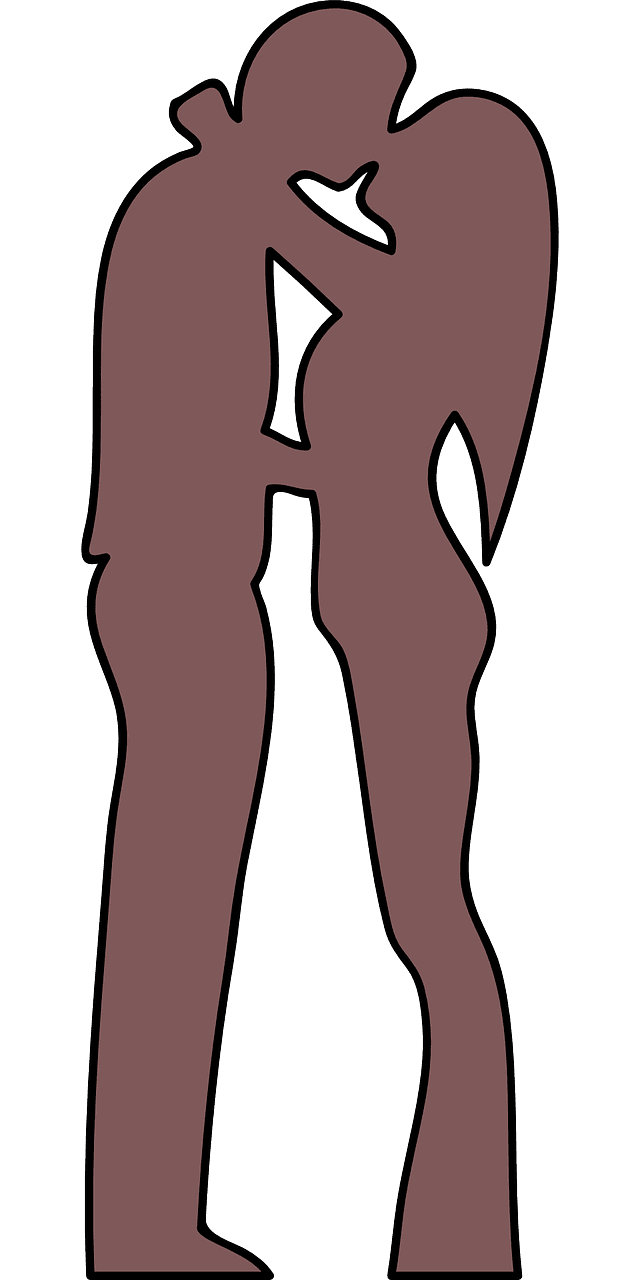 Kiss page clipart background